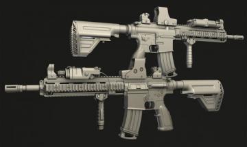 Hk417 Sopmod By