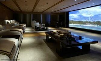 Wallpaper Interior Home Movie Theater Desktop