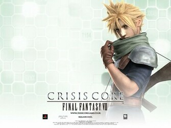 Cloud Strife Crisis Core Final Fantasy Vii Wallpaper