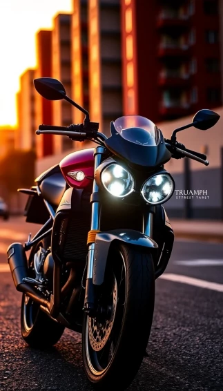 Triumph Street Triple Wallpaper
