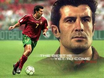 Luis Figo Football Wallpaper
