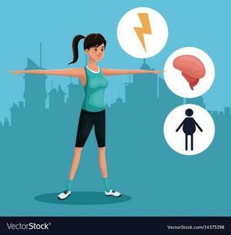 Woman Sports Exercise Healthy Urban Background