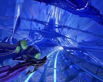Futuristic Artwork Underwater Syd Mead Wallpaper