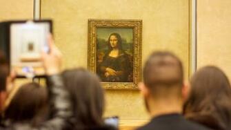 Wallpaper Mona Lisa Louvre