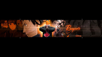 Obito Banner Background Design