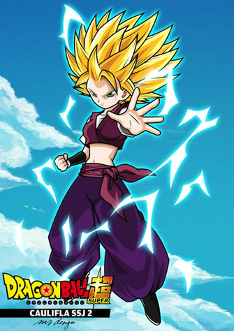 Caulifla Ssj Dragon Ball Super By Tech531