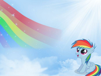 Cute Rainbow Dash Wallpaper On