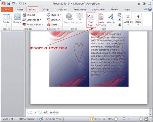 Click Design To Choose A Theme Then It Looks More Perfect
