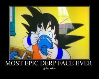 Goku S Epic Derp Poster By Msdbznerdakamarik6