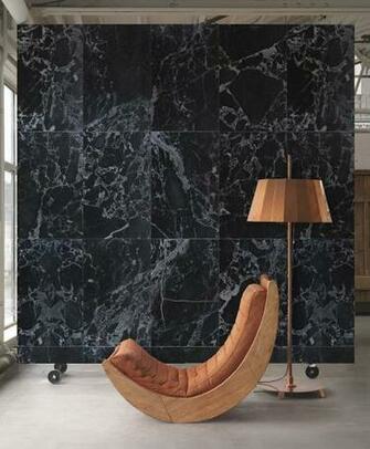 Black Marble Wallpaper By Piet Hein Eek Phm 51a Bij Behangwebshop