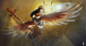 Smite Request Isis Magical Madness By Theyaminotenshifox On