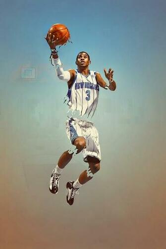 Chris Paul New Orleans Hornets iPhone Android Wallpaper