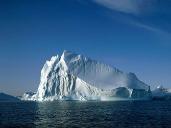 Wallpaper Melted Iceberg