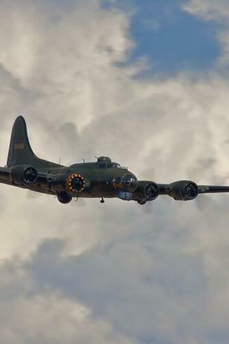 Wallpaper Boeing B Flying Fortress Bomber