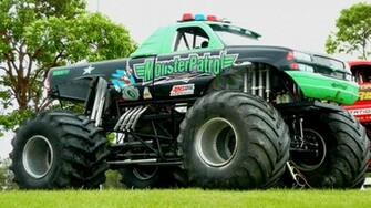 Monster Truck Trucks Wheel Wheels Fd Wallpaper