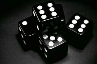 Bloody Red Dices Picture