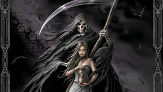 Grim Reaper Computer Wallpaper Desktop Background Id