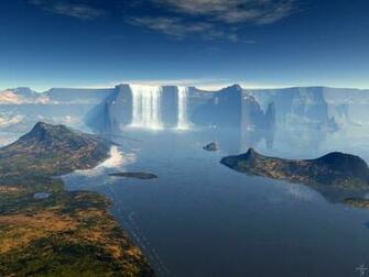 Waterfall Murena Galerie Wallpaper