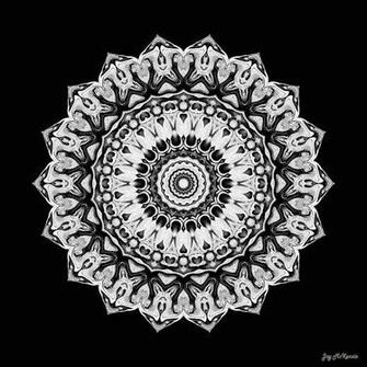 Regalia Black And White Mandala Joy Mckenzie Jpg