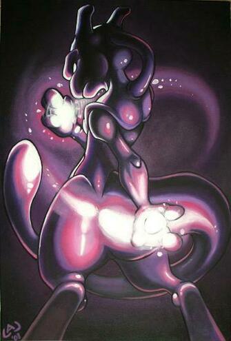 Pokemon Wallpaper Mewtwo And Mew