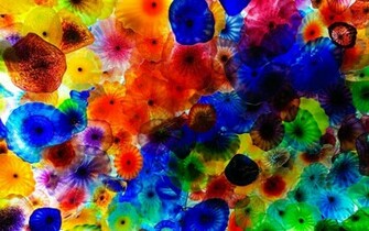 Fiori Di Como Art By Dave Chihuly Wallpaper