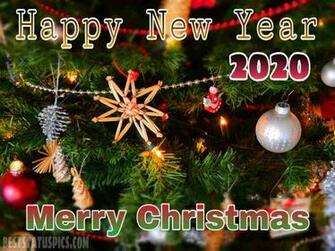Merry Christmas Happy New Year Cover