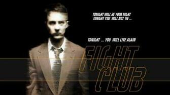 X Wallpaper Fight Club HD Black