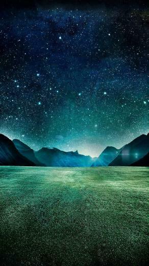 Starry Night iPhone Wallpaper