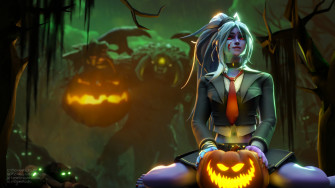 Halloween Drow Ranger Dota Diretide Event Game