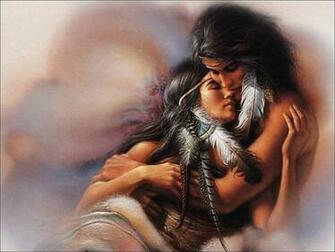 Wallpaper The Native American With