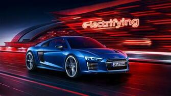 Audi R8 E Tron Electrifying Wallpaper Stream