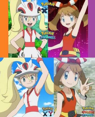 Pokemon Korrina And May Custom Wallpaper By