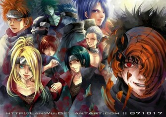 Naruto Akatsuki Anime Wallpaper