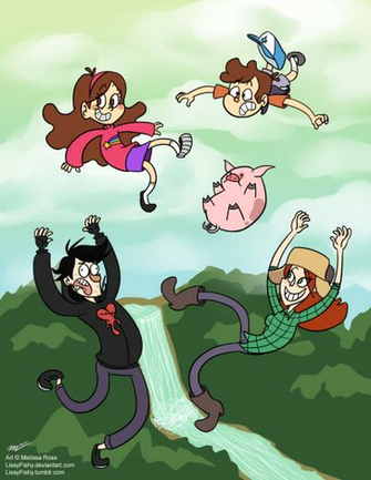 Gravity Falls Fan Art Hot Girls Wallpaper