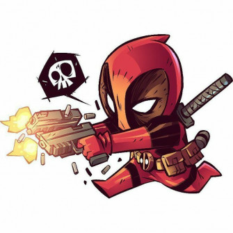 Deadpool Art Cartoon Cute