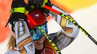 Snowboard Champion Ester Ledecka Claims Shock Super G Skiing Gold