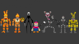 Fnaf4 Halloween Edition By Hookls