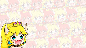 Bowsette Wallpaper For Mobile Phone
