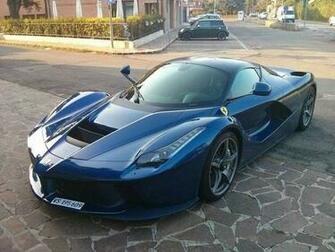 Cristiano Ronaldo Blue Laferrari Ferrari Owners