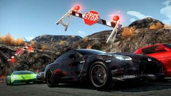 Need For Speed Hot Pursuit Crashes Wallpaper