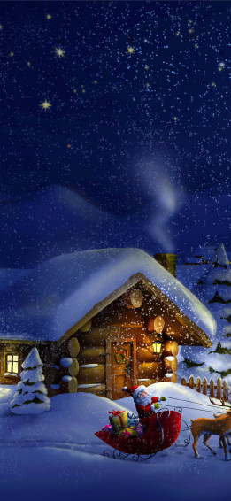 Christmas Fortnite iPhone Wallpaper