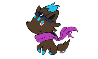 Shiny Zorua Oc Made For A Friend By Tigerett