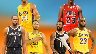 The Greatest On Ever Kobe Bryant Kevin Durant Stephen Curry
