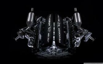 Peugeot V12 HDi Fap Engine Ultra HD Desktop Background Wallpaper