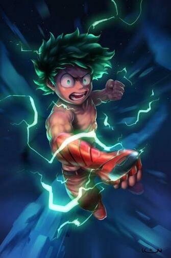 Deku By Ken Hirohito My Hero Academia Shouto Wallpaper Anime