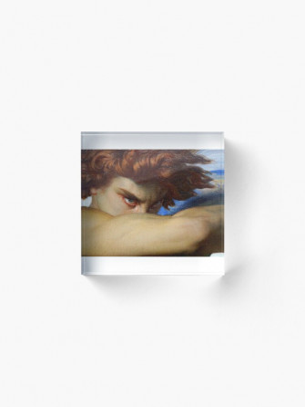 Fallen Angel Shirt Painting Lucifer Alexandre Cabanel Acrylic