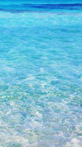 Ocean Light Blue Aesthetic Wallpaper On