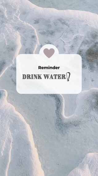 Drink Water Wallpaper