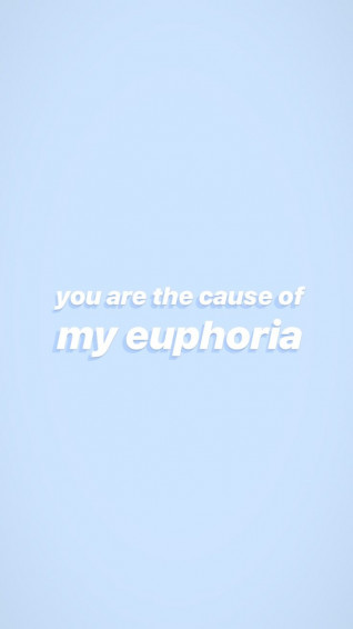Blue Aesthetic Bts Lyrics Wallpaper You Are The Cause Of My