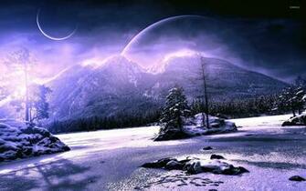 Winter Scenery Wallpaper Fantasy